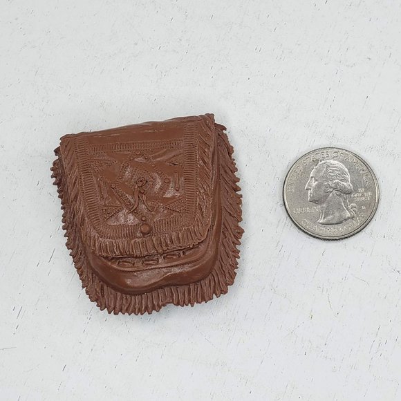 Marx Vintage Best Of The West Geronimo Saddle Bag Toy Replacement Part - Picture 2 of 4